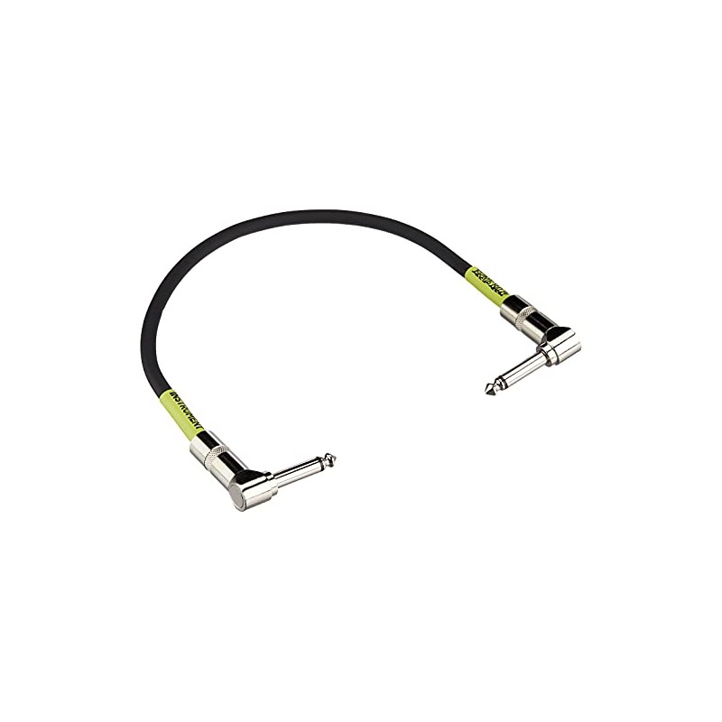 Ernie Ball - Cable de conexión entre pedales, acodado/acodado, 30