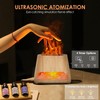 SALKING 2-in-1 Ultrasonic Essential Oil Diffuser & Himalayan Salt Lamp,