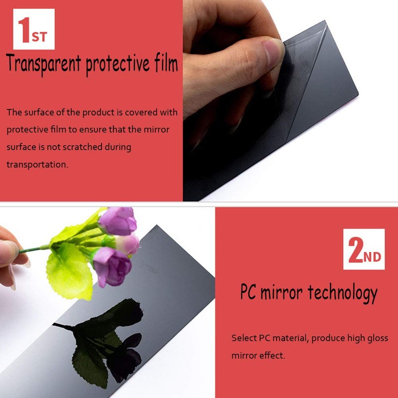 BOLTRY Automobile Door Window Pillar Post Trim 6Pcs for Honda