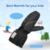 BQA Kids Ski Mittens Toddler Winter Snow Thinsulate Waterproof Mittens