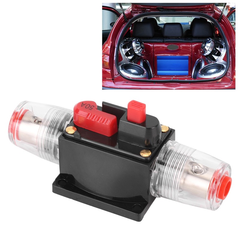 12-24V Car Auto Accessory Audio Amplifier Reset Circuit Breaker Fuse