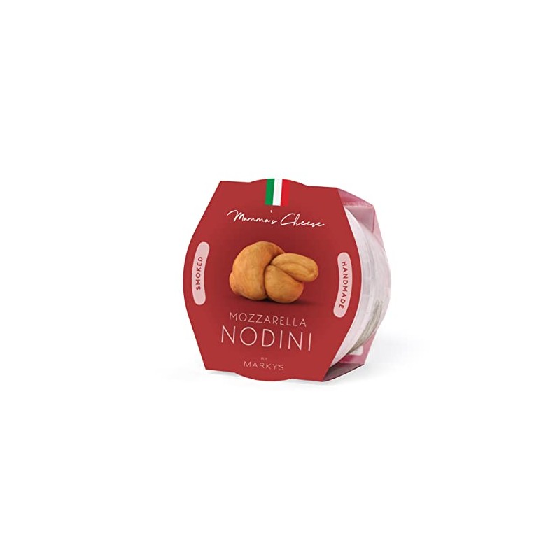 Mamma's Smoked Mozzarella Nodini Italian Cheese - 8 oz /