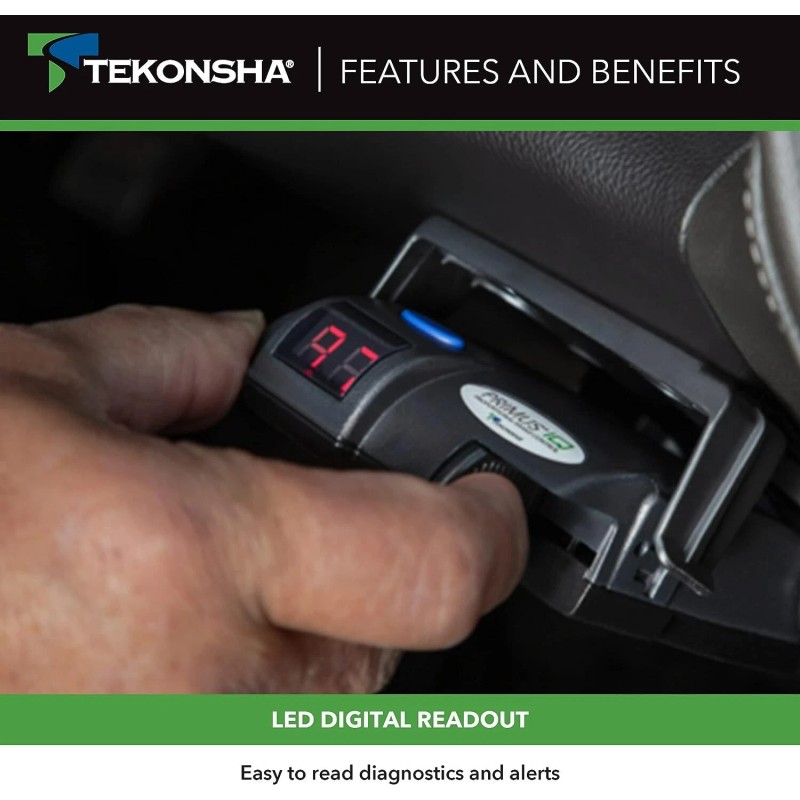 Tekonsha 90160 Primus IQ Electronic Brake Control 1-3 Axles