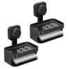 sourcing map 2Pcs Suction Cup Soap Dish, Removable and Reusable