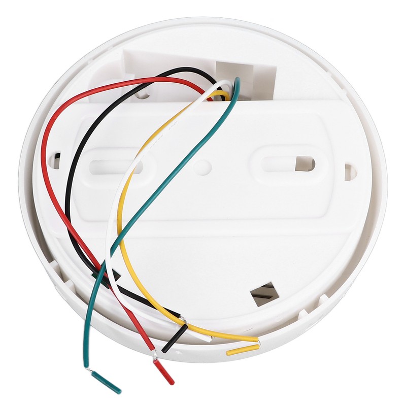Natural Gas Detector Responsive Plastic Reliable Combustible Gas Leak Alarm