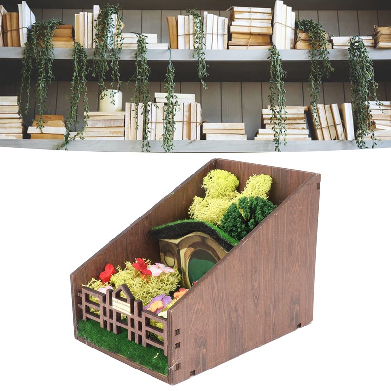 Decorative Bookends Vivid Shape Romantic Flower Petal Slip Resistant Cute