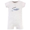 Touched by Nature Baby Boys' Organic Cotton Rompers, Endangered Seal,