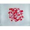 American Mahjong Set 160PCS 32mm 4-Layer Engraved Acrylic Red White