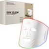 INIA GLOW Led Face Mask, Near- Infrared 850nm Red Light for Face, 4 Colors LED Facial Skin Care Mask, 1 Year Warranty, Portable and Rechargeable for Facial Led Mask Skincare at Home and Travel