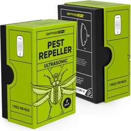 Ultrasonic Pest Repeller Plug in – Bionic and Ultrasound Repellent Defender 1 Pack Get Rid of German Roach Scorpion Spider Tick Wasp O Sol e as Duna (Em Portuguese