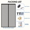 NVAAV RV Screen Door Curtain with Magnetic Closure, Magnetic RV