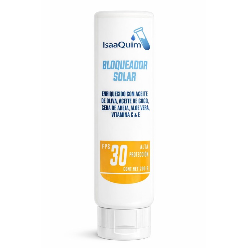 Bloqueador Solar IsaaQuim Alta Proteccin FPS 30 Aceite de Oliva
