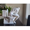 Unique Thinker Toilet Figure - Unique 3D Printed Bathroom Décor