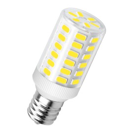 LFLAMPON Kei D28k Kel 2812 Freezer Bulb Kei D28a Kel 2811 Refrigerator Bulb S02 Replacement AC100-265v E17 Led Bulb, 6W Equivalent 60W-70W 800LM Daylight White 5000K, 1 Pack
