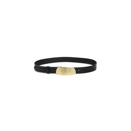 Madewell Women's Bar Hardware Belt, True Black, M