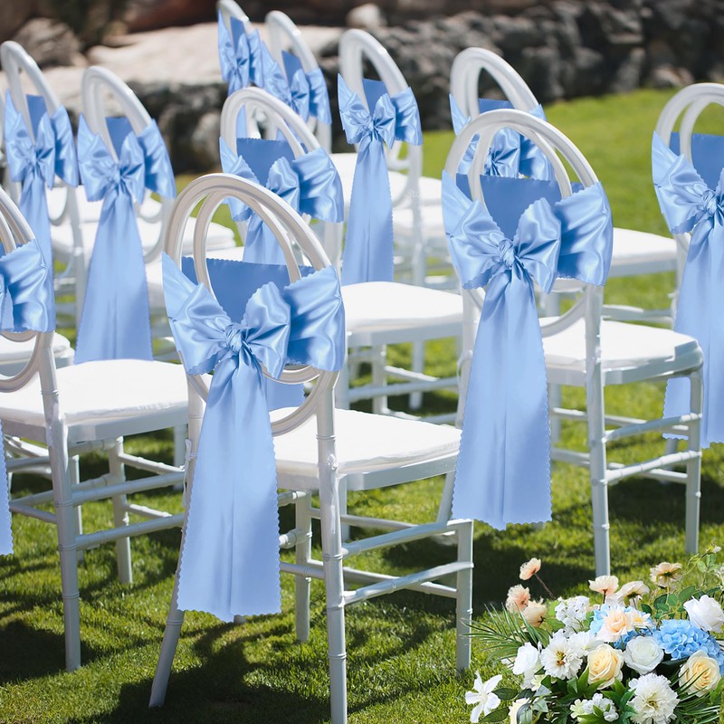 VACVELT 2 Pack Satin Table Runners - 12 x 108