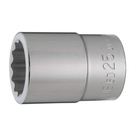 Tone Socket (12 Angles) 6D-25 Insertion Angle 0.7 inch (19.0 mm) (3/4 inch), Double Side Width 1.0 inches (25 mm)