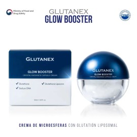 Crema Facial Despigmentante Glow Booster Con Pdrn Glutanex