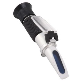 Abuycs Milk Meter Refractometer 0 to 20 Percent Handheld Refractometer with Auto ATC, 0-20%