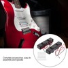 2Pcs 4 String Bass Pickup Bridge Volume Collection Equalizer Electric