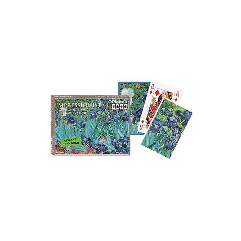 Piatnik Van Gogh - Set of Playing Cards - Irises