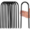 Heavy Duty Trampoline Anchors High Wind U-Shaped Sharp Ends Ground