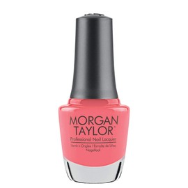 Morgan Taylor Nail Lacquer (Manga-round With Me) Orange Professional Lacquer, Vibrant, Chip-Resistant, Fast-Drying, Long-Lasting, High-Shine, Perfect for Manicures & Pedicure, 0.5 ounce.