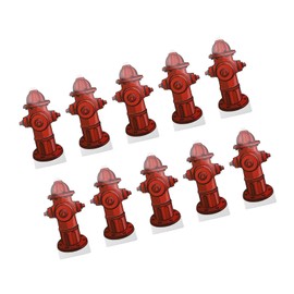 Cocoarm Hundepee-Pad-Trainer Feuer Hydrant Töpfchen-Trainingshilfe 20pcs Lebensechter Design -Sicht-Lösung für Kleine Hunde Welpen Wohnungen