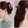 Pack of 2 Women's Small Medium Hair Clips for Thin