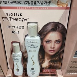 Biosilk 바이오실크 실크테라피 헤어 에센스 180ml + 60ml [original] Biosilk Silk Therapy Hair Essence 180ml + 60ml [original]