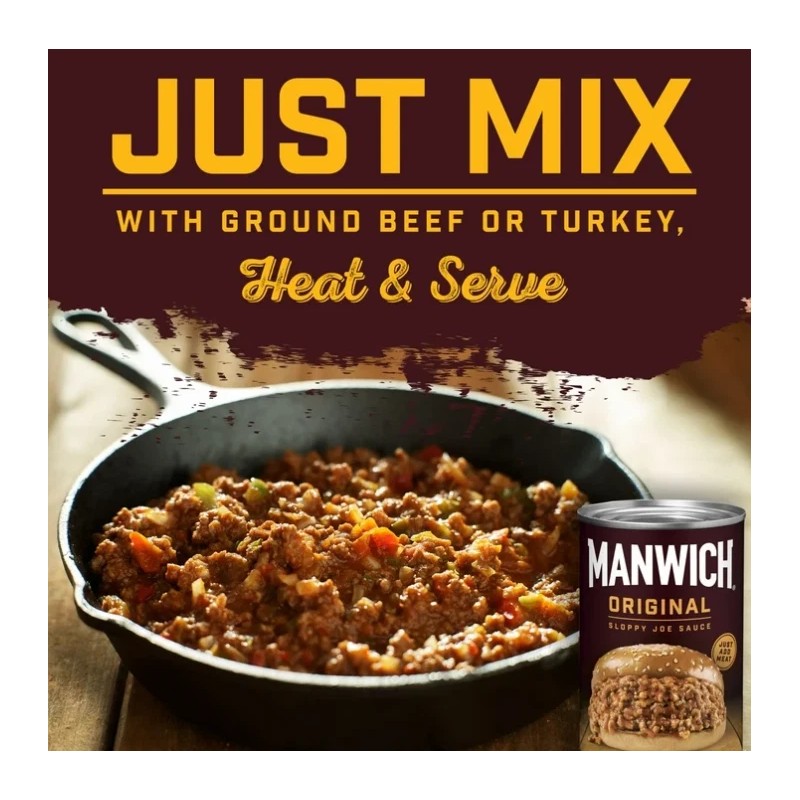 Manwich Original Sloppy Joe Sauce Canned Sauce 15 oz x