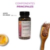 Pharmadan Flaxseed Oil, Omega 3-6-9, 60 cápsulas, Aceite de Linaza