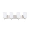Aspen Creative 62221, Four-Light Metal Bathroom Vanity Wall Light Fixture,