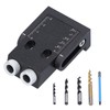 39Pcs Pocket Hole Jig 15 Degree Woodworking Guide Oblique Drill