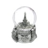 City Souvenirs Paris Silver Snow Globe [2.5 In]