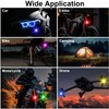 4PCS Wireless LED Strobe Lights with Remote Control, 8 Colors