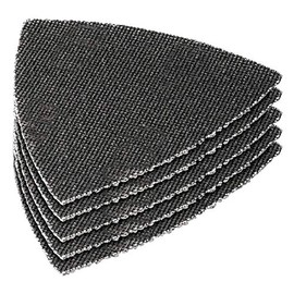 Trend Mesh 93mm 240 Grit Abrasive Delta Sanding Sheets, AB/OSC/240M, Pack of 5