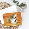 Caroline's Treasures Oyster Hot and Spicy Greeting Cards and Envelopes