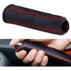 YFFSFDC Genuine Leather Shift Knob Cover Universal Premium Luxury Parking