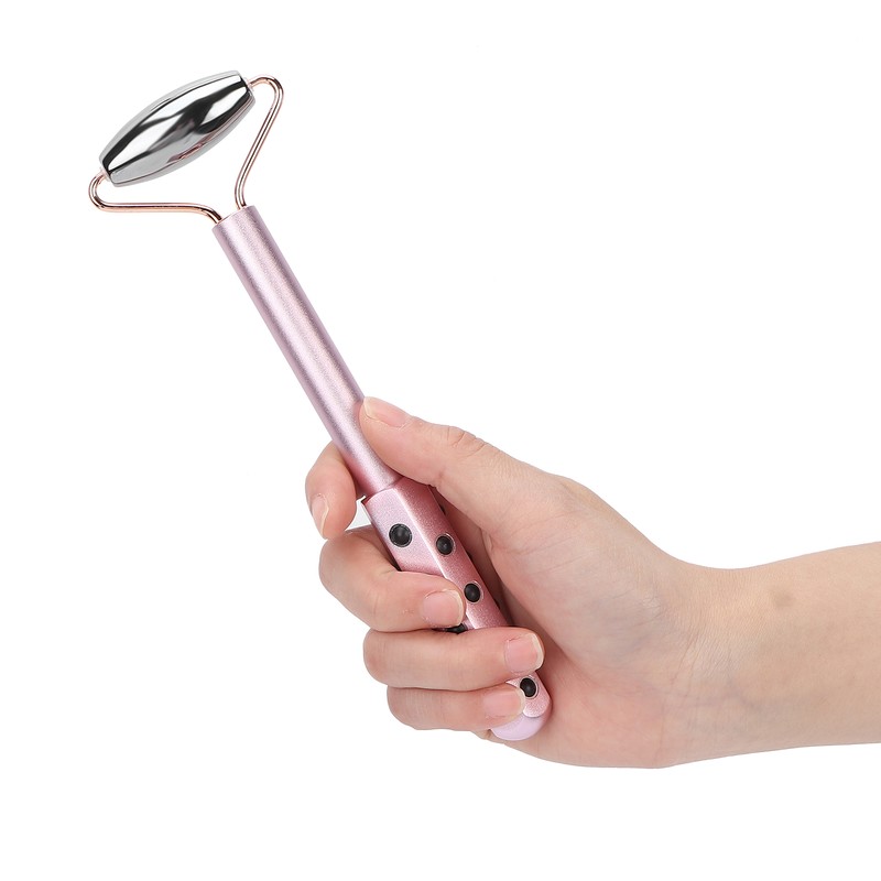 Germanium Granule Face Beauty Roller Massager Terahertz Stone Massage Tool