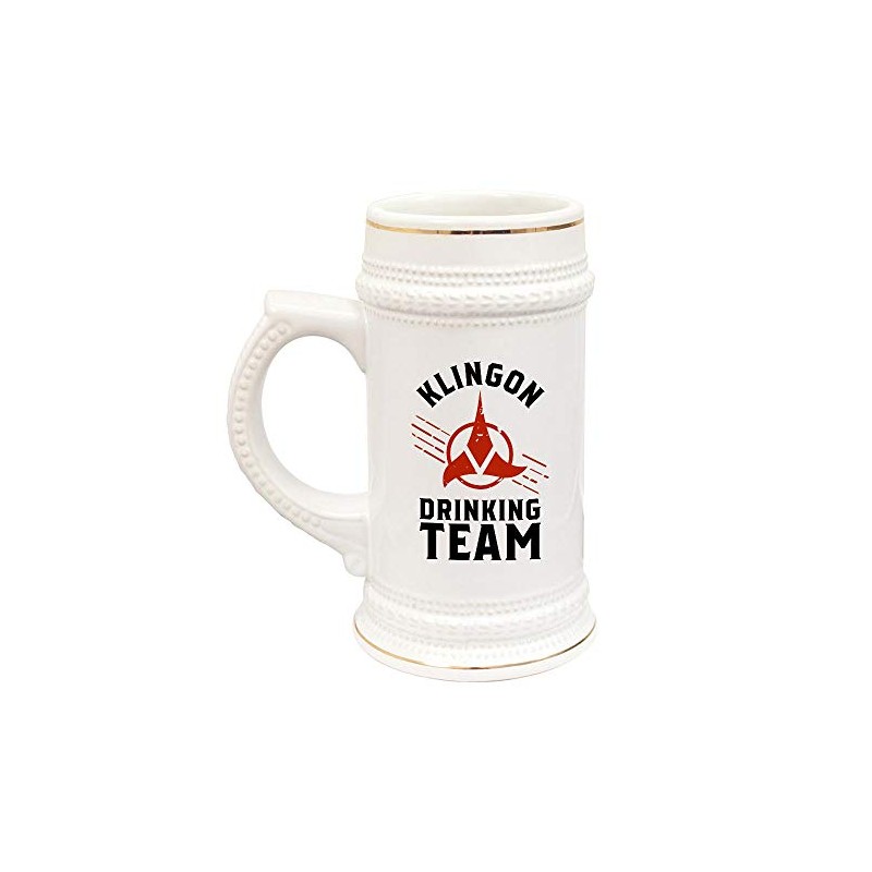 Star Trek Klingon Drinking Team 20 oz Ceramic Beer Stein