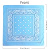 APIGANIZ 100% Cotton Bandanas, 21 x 21 inches, Set of