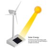 Solar Wind Mini Solarbetriebene Windmühle Spielzeug Kinder Kinder Wissenschaft Lehre