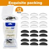 Adhesive Nose Pad,12 Pairs 1.3mm Ultra Thin Stick On Eyeglass