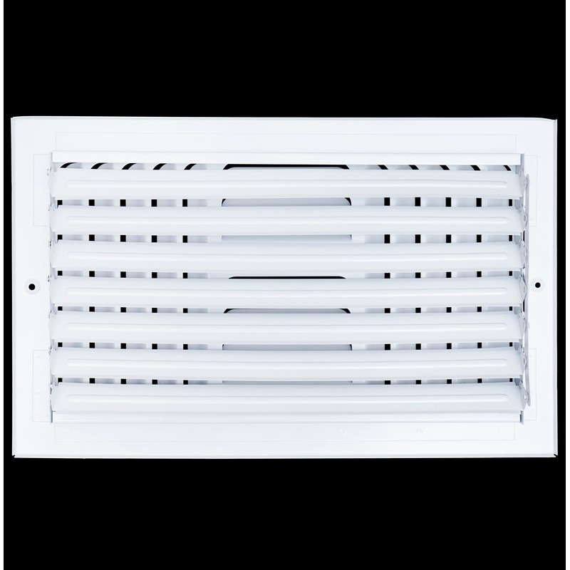 Fits 14x8 Duct Opening 3 Way Fixed Curved Blade Air