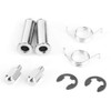 Front Rider Foot Pegs Bracket For Kawasaki Zx6R 2005 2006