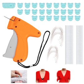 GCFTIFF Quick Clothing Fixer, Quick Stitch Sewing Gun, Mini Stitch Gun for Clothes, Tagging Stitch Tool for Clothing,Micro Stitch Gun for Clothes, Instant Button Garment Connector with Buckles Needles