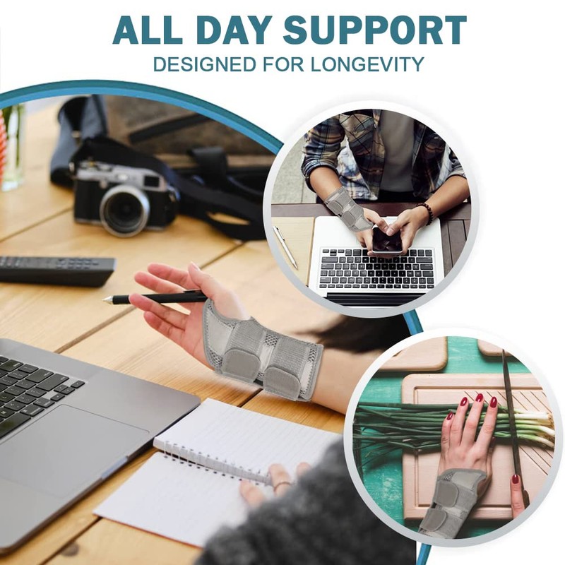 HMCEY Wrist Splint Carpal Tunnel Syndrome Splint Wrist Bandages Wrist