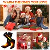Rabbitroom Men Heated Socks Upgraded Rechargeable Socks for Women Men
