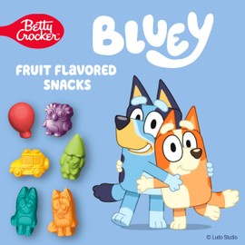 Bluey Fruit Flavored Snacks, Treat Pouches, Gluten Free Snack, 10 Ct, 8 oz